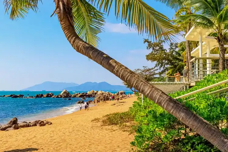 图片三亚沙滩照片阳光沙滩阳光海边电脑壁纸阳光海滩海南的阳光沙滩