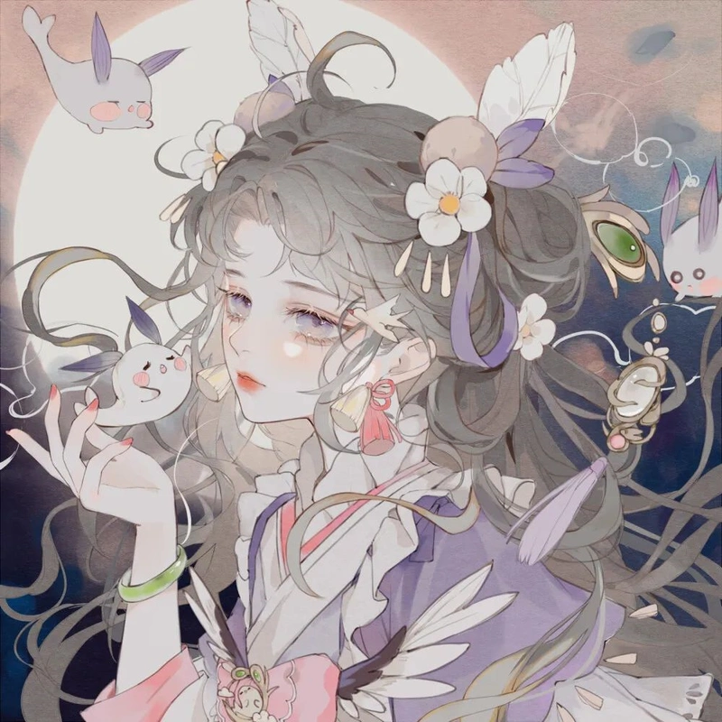 精美绝伦的古风动漫女生头像|你就是我的太阳