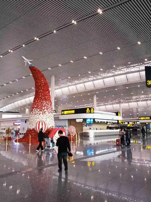 重庆江北国际机场-t3a航站楼-"重庆江北机场t3航站楼,重庆新开的航站