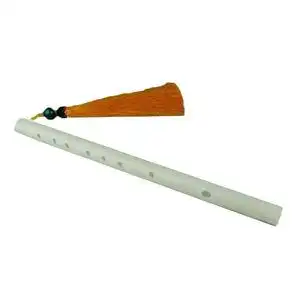 天鸣tianming精制天然玉石白玉笛子横笛初学成人学生笛子民族吹奏