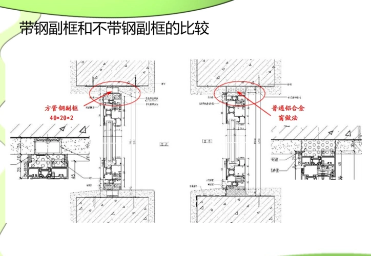 [方案]铝门窗钢副框安装过程图解