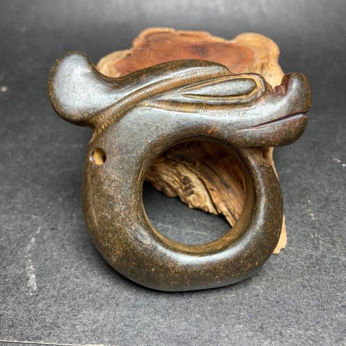 古玩古董收藏真品陨石玉龙红山文化玉器旧货市场货源批发捡漏复古