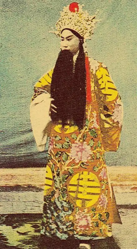 在上海定制的袁世凯旧龙袍穿到了谁的身上