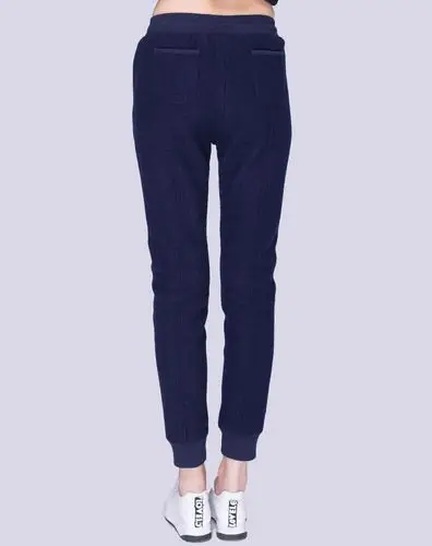 kako藏蓝色保暖舒适裤子