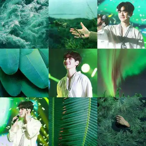 边伯贤九格头像