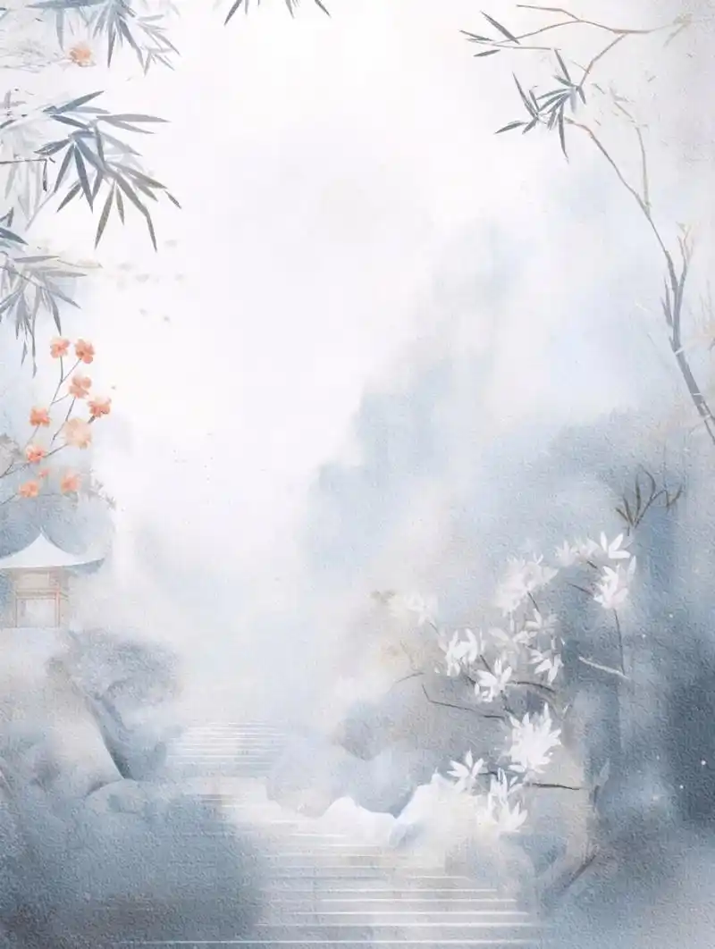 小说封面底图  在创作水彩古风图时,画家需要具备扎实的绘画基础和对