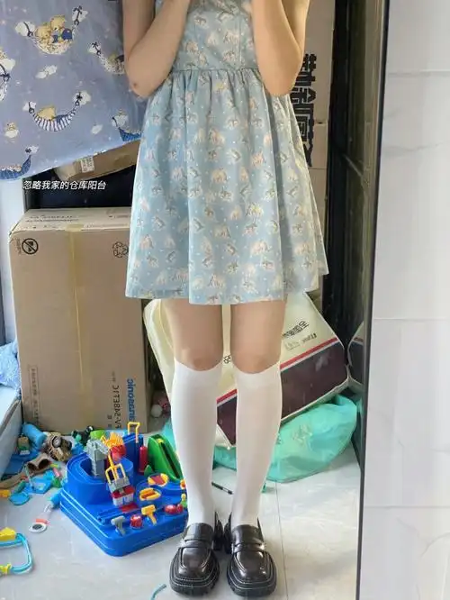 小腿33厘米第一次尝试小腿袜