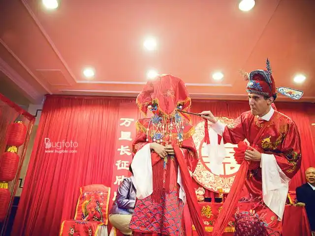 我拍过的中西结合的婚礼