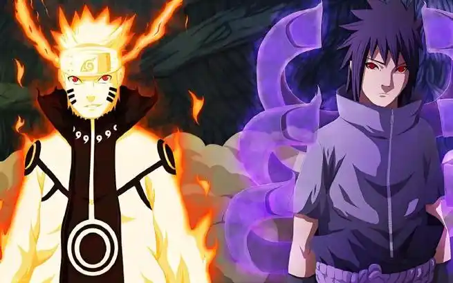 二次元新鲜事##佐助鸣人