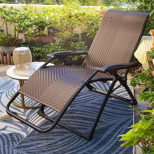 l7躺椅午休折叠 家用睡椅藤椅折叠椅阳台老人休闲 午睡椅-阿里巴巴