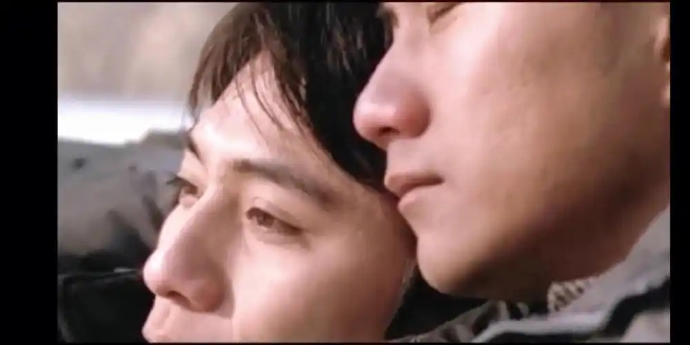 也许因为胡军本身就很有魅力,很能理解蓝宇的喜欢,穿着打扮,身形动作