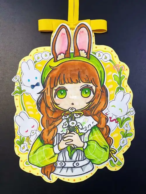 马克笔手绘动漫人物临摹