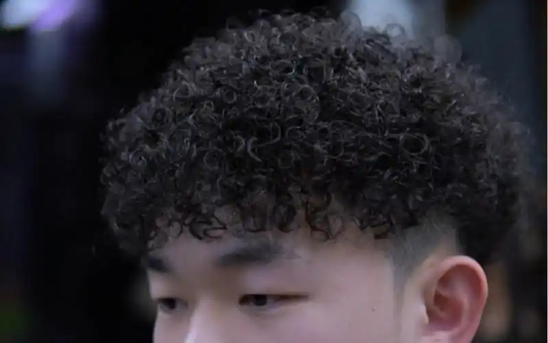 不挑脸型的男士卷发,拉美卷.