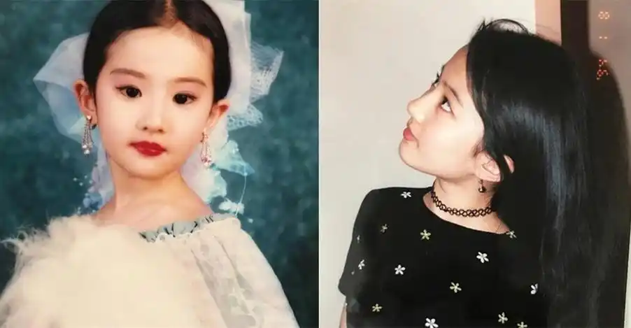 组图:刘亦菲最全童年照曝光 明眸动人从小美到大