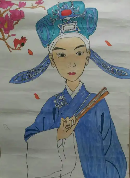 的戏曲人物"——十四中"戏曲进校园"活动之二 写美篇  当戏曲遇到绘画