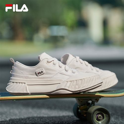 fila斐乐行鞋fosso女鞋帆布布鞋2023新款休闲鞋帆布鞋
