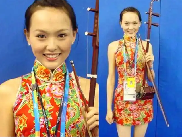 36岁唐嫣辟谣生双胞胎?选美冠军出身,被张艺谋选中奥运二胡宝贝