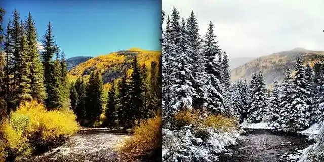 眼见为实!10张难以置信的大自然"对比照",看完层次又提升了!