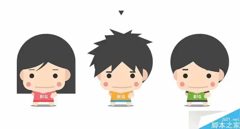 ps绘制超萌可爱的卡通小人儿教程