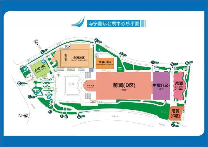 南宁国际会展中心集展览,会议,商业,餐饮,休闲娱乐等综合服务功能于