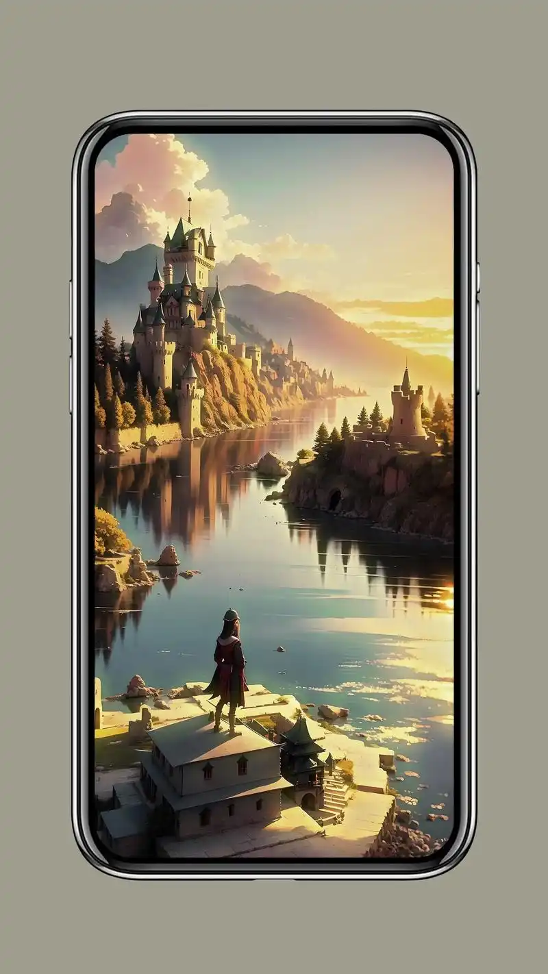 【手机壁纸头像超清4k】矮人国的黄昏3.超清原图【无水印】: - 抖音