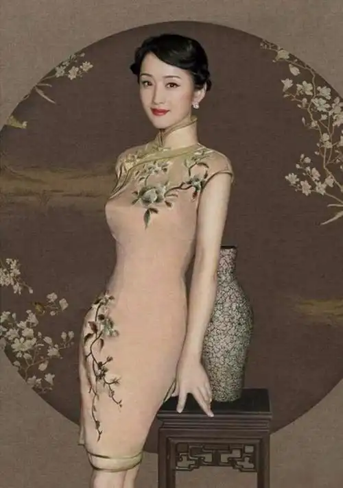 这个活泼可爱的郑爽穿旗袍是什么样子呢?