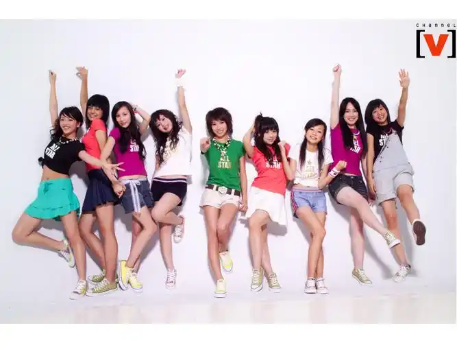 黑涩会美眉壁纸