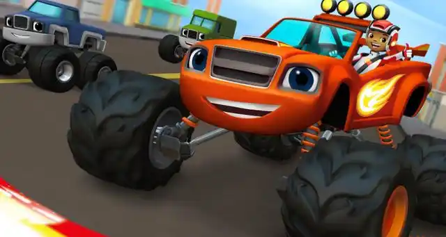 有个叫飙速的是旋风战车队动画片.