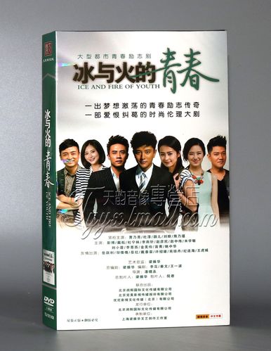 正版连续剧  冰与火的青春 经济版 8dvd 贾乃亮 杜淳 刘烨