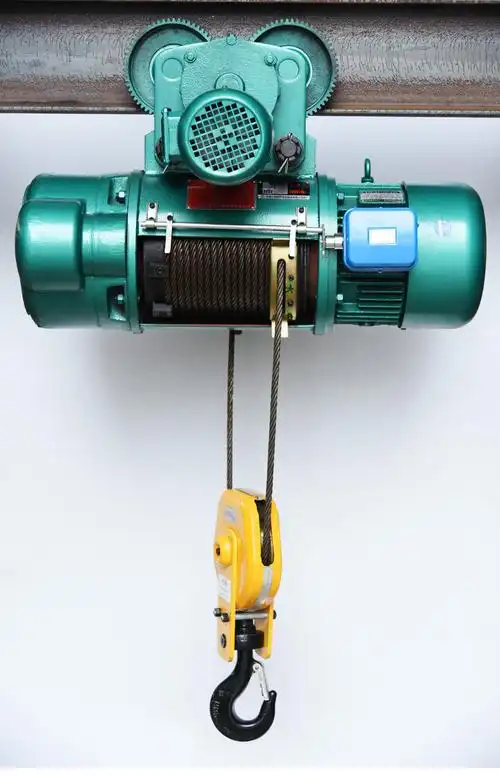 沪工cd1型钢丝绳电动葫芦1/2/3/5/10/t吨380v起重机行车吊提升机