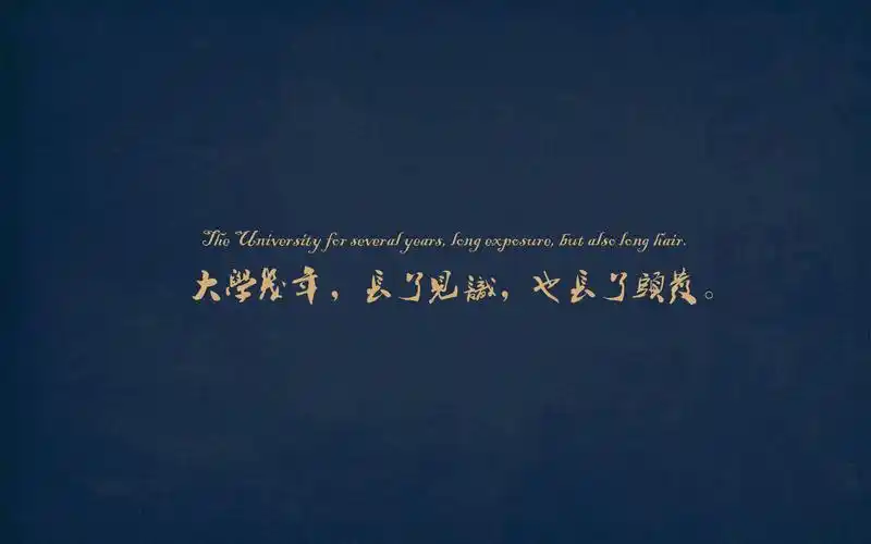 致青春毕业季经典语录创意文字电脑桌面壁纸