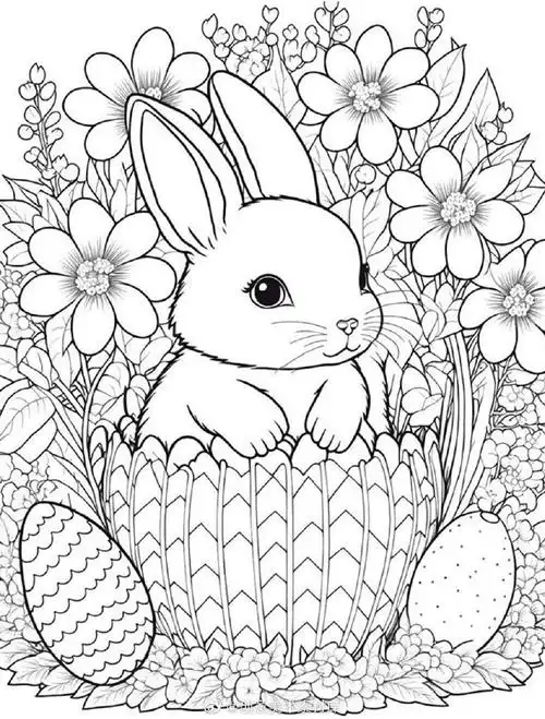 线描画可爱有趣的动物场景画,学习不同线条的运用和表现#少儿美术