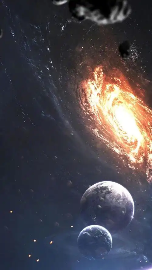 绚丽唯美的宇宙星空,高清图片,手机壁纸