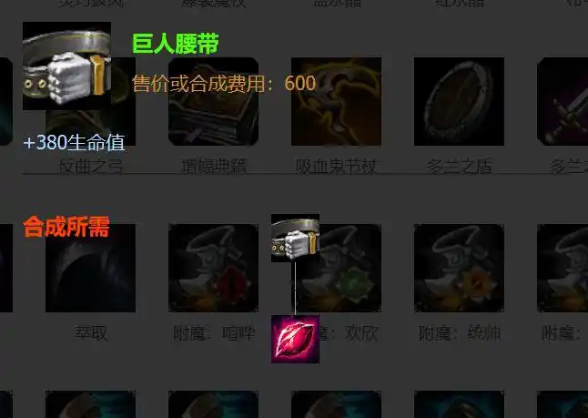 lol这些散件装备有着你可能不知道的细节放大放慢才能看的到