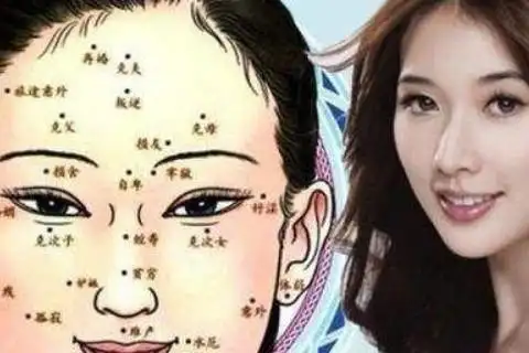 女人面上有痣看相图解