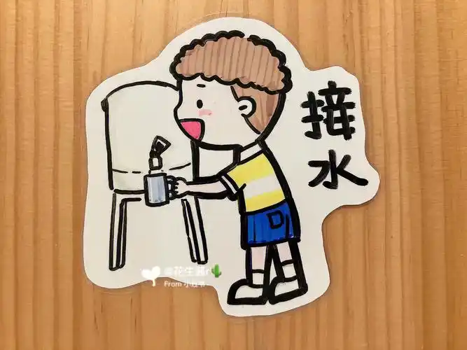 幼儿园环创  #幼儿园手绘  #养成教育  #幼儿园喝水环创