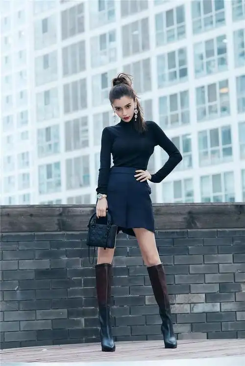 原创夏季长筒靴也这么火显高提气没话说难怪这么多明星都宠它