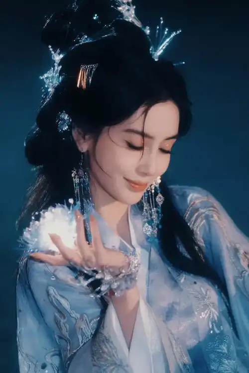 angelababy古装清冷感