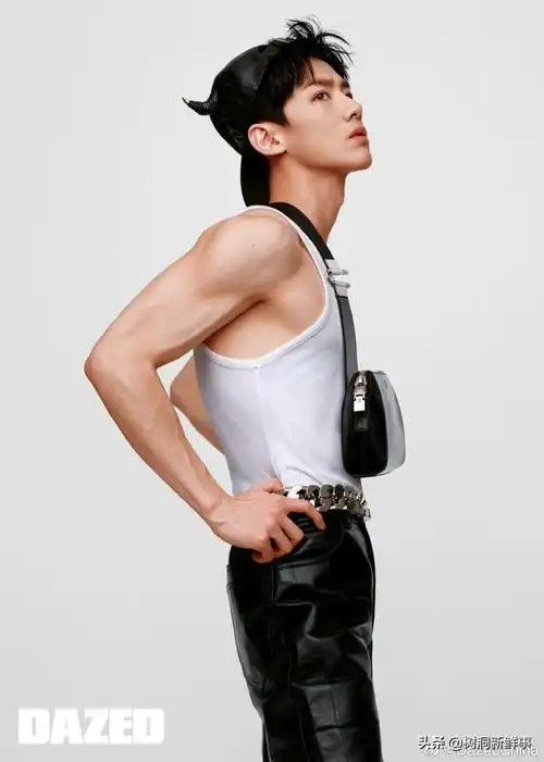 藕粉平台明星拍摄速递白敬亭登dazed中国版五月刊