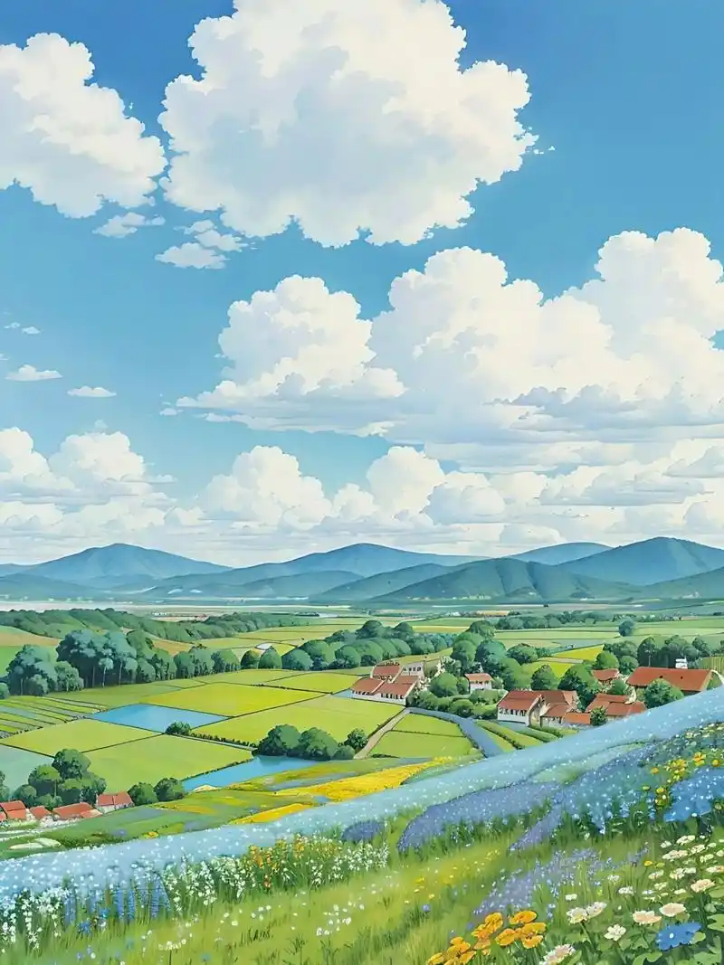 治愈系田园风