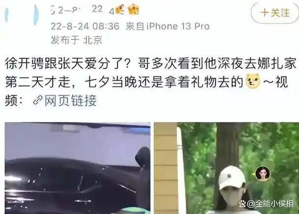 然而,没人预料到徐开骋和张天爱的关系竟然遭受到了古力娜扎的粉丝们