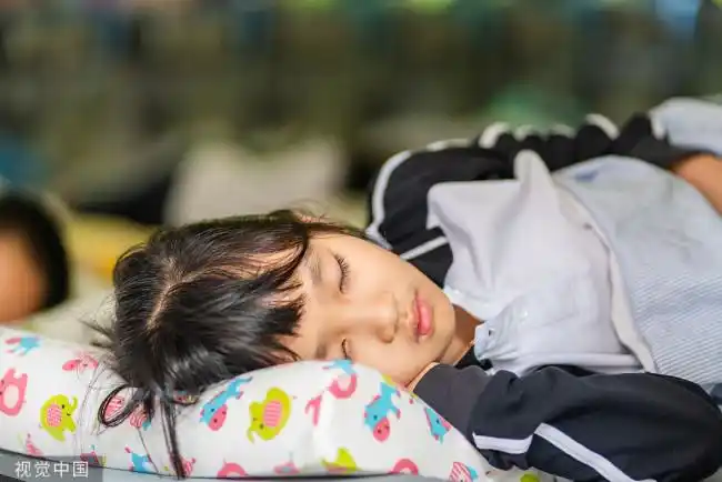中国学生的睡眠时间变多了