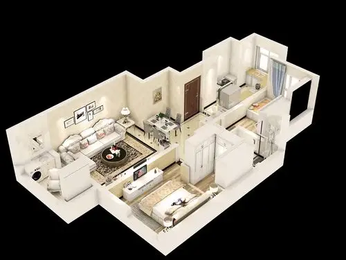 超美超酷的立体效果图来一波, 更细致容易做参考