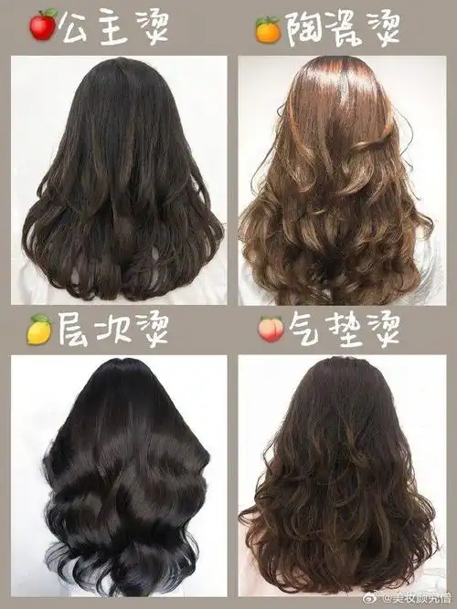 32款秋冬春节女生卷发发型拿图找托尼做吖