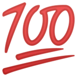下载"100分" emoji高清大图 - emoji表情大全,emoji百科