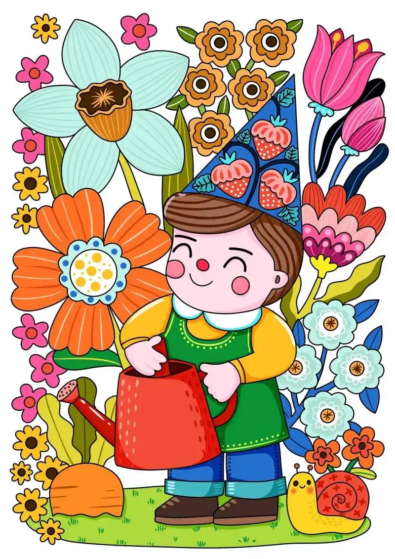 卡通儿童画|最近的一些作品