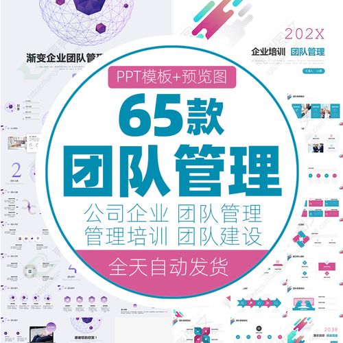 公司团队建设管理培训ppt模板企业文化合作共赢有效管理团队精神