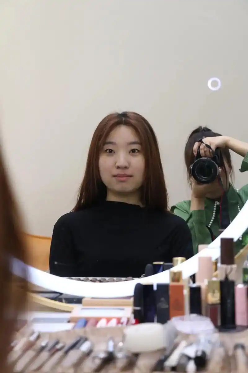 试妆照.何其有幸 可以把喜欢的事变成工作 变成生活#化妆师的 - 抖音