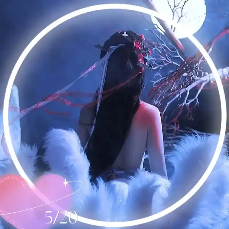 青丘九尾狐#头像#优质头像#九尾狐头像#可定制  - 抖音