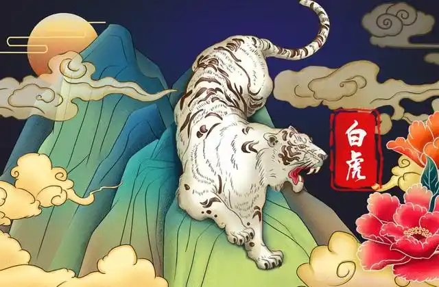 12星座专属的守护神兽摩羯座是白虎射手座是龙你呢